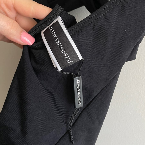 Jetset Underwire Plunge One Piece Swimsuit with Wrap Cut-Outs - Picture 3 of 6